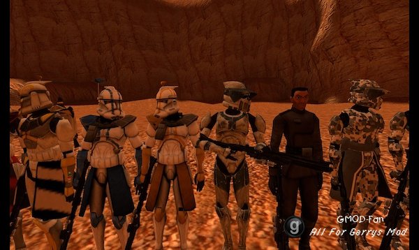 Star Wars CGI Trooper NPCs