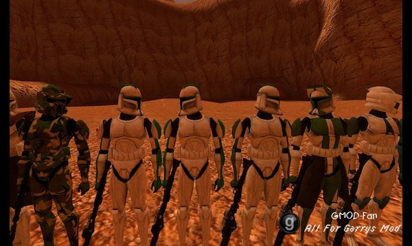 Star Wars CGI Trooper NPCs