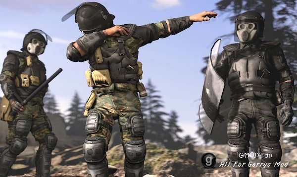 Georgian Riot Police - PM, NPC & Ragdoll