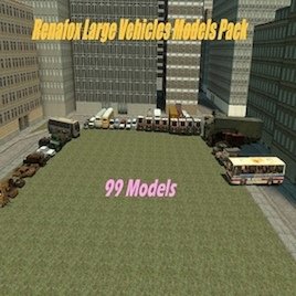 Renafox's Large Vehicles Models Pack