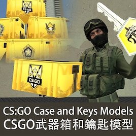 CSGO Case and Keys Models