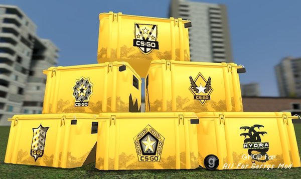 CSGO Case and Keys Models