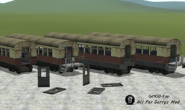 EP2 Passenger Train Car