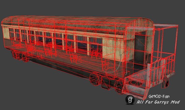 EP2 Passenger Train Car