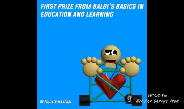 First Prize from Baldi's Basics in Education and Learning Nextbot