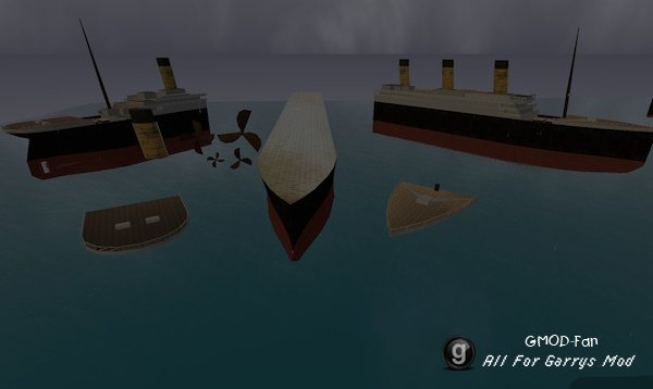 Ocean liner parts pack