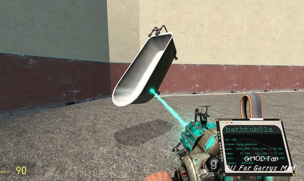 Physgun Info Monitor