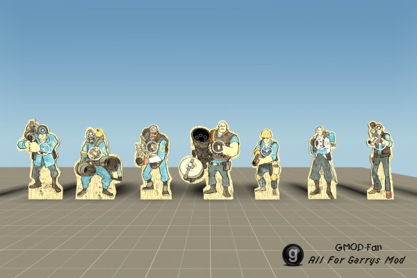 BLU Target Props