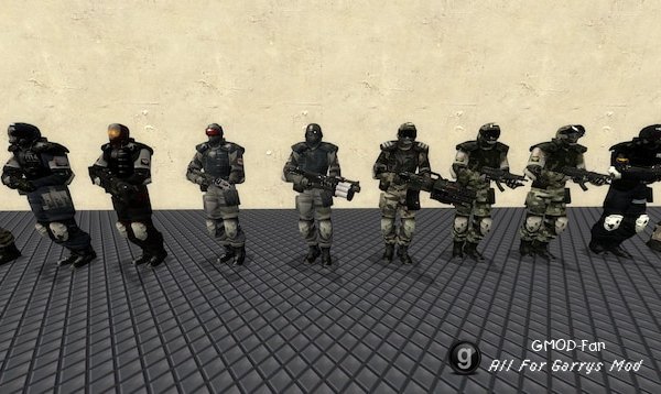 F.E.A.R. Replica Forces NPCs and Playermodels