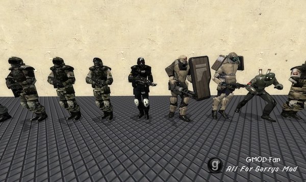 F.E.A.R. Replica Forces NPCs and Playermodels