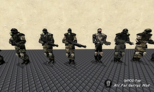 F.E.A.R. Replica Forces NPCs and Playermodels