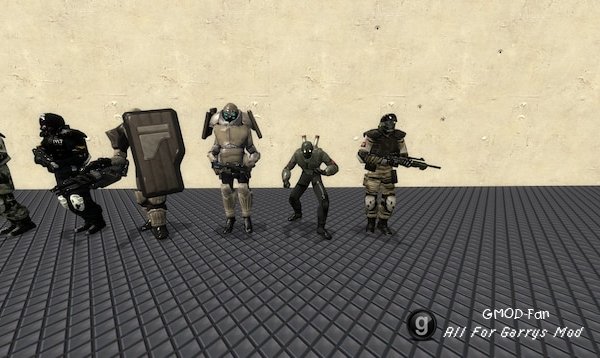 F.E.A.R. Replica Forces NPCs and Playermodels