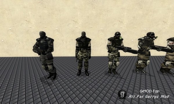 F.E.A.R. Replica Forces NPCs and Playermodels