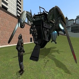 Working Combine Dropship NPCs