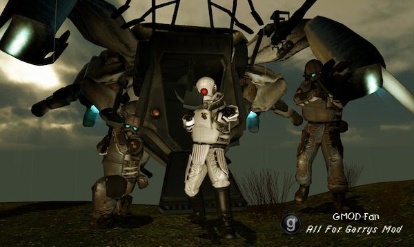 Working Combine Dropship NPCs