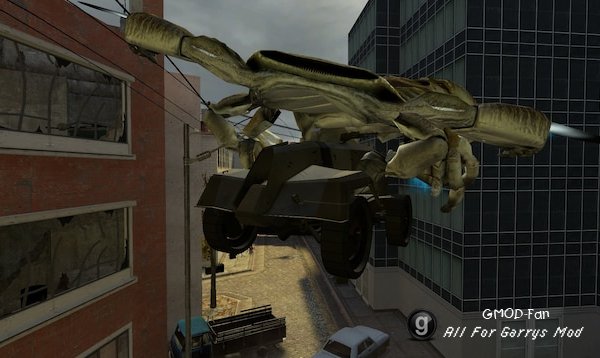Working Combine Dropship NPCs