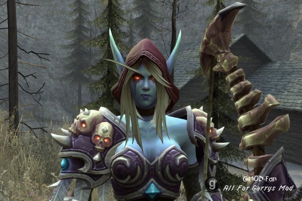 HOTS | Sylvanas Windrunner + Warchief Skin| NPCs + Playermodels