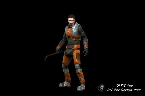 Gordon Freeman (Gorgeous Freeman) Playermodel