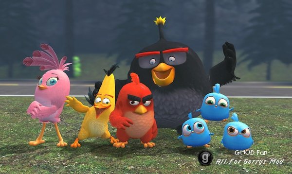 Angry Birds Dice Ragdolls